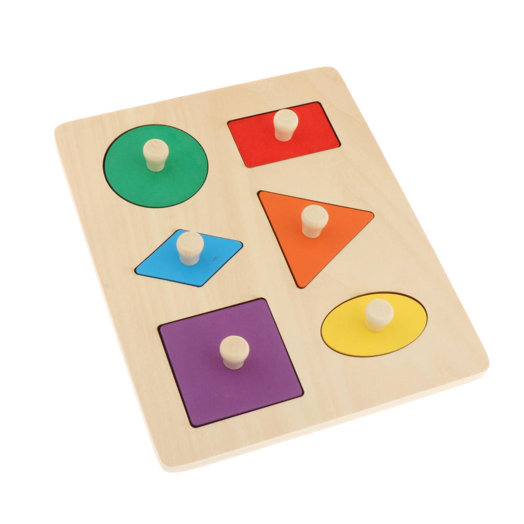 Montessori Wooden Shape Puzzles Educational Toy for Kids 6 Years Old V921027