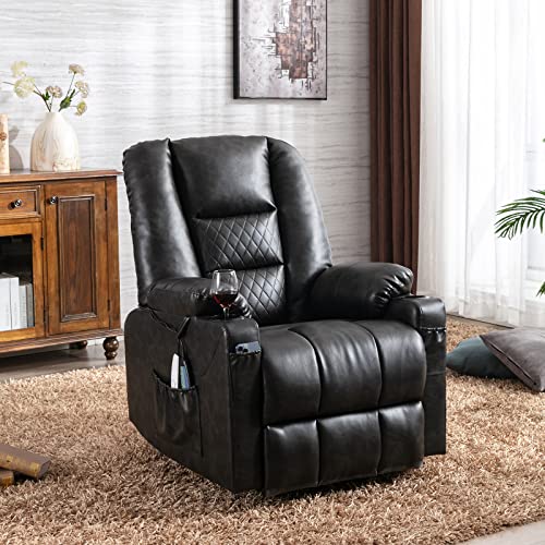 Power Lift Recliner Chair with Massage and Heat for Elderly Adults J54794