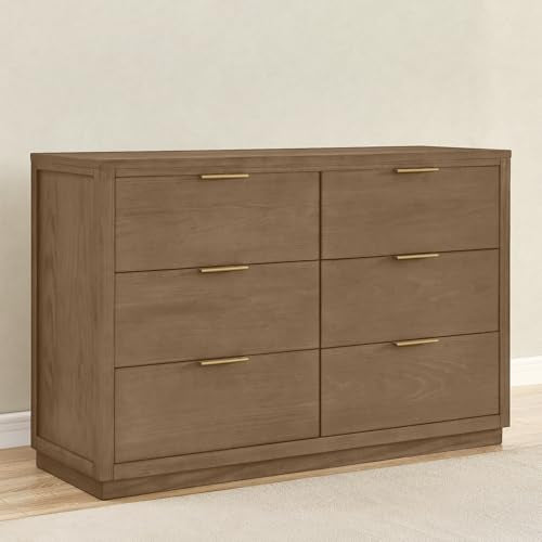 Delta Children Forever 6 Drawer Dresser Teak Brown O13577