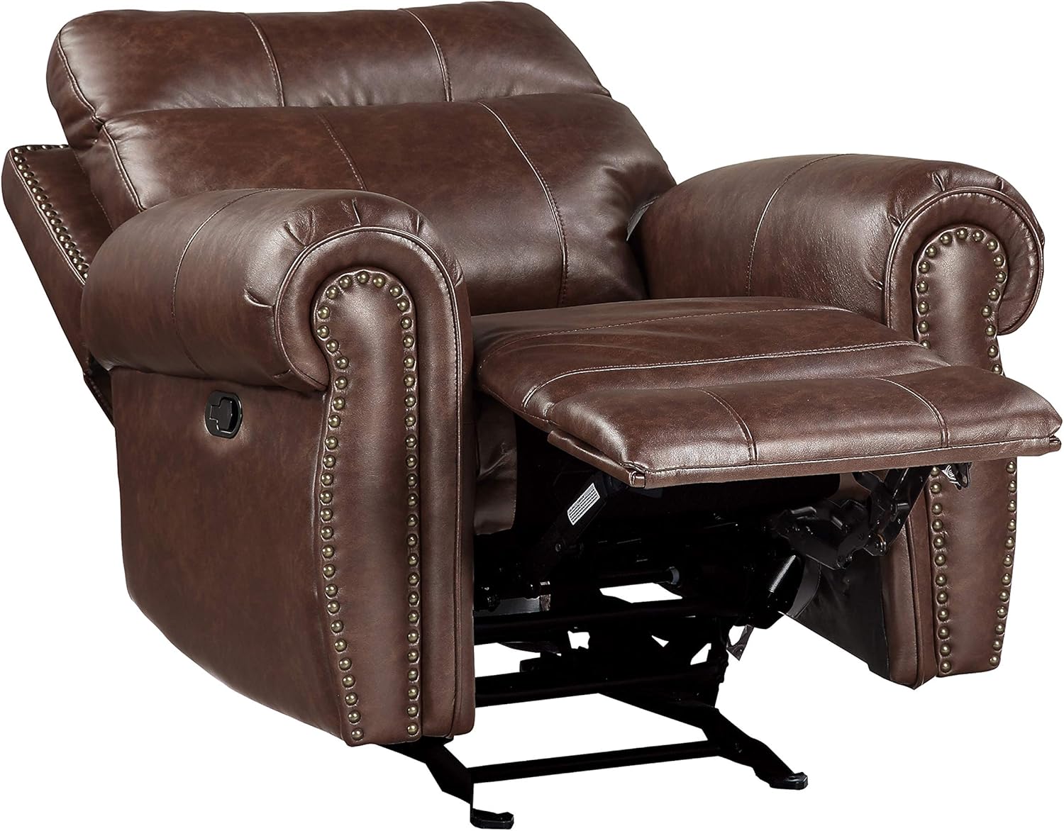 Lexicon Gallina Glider Recliner, Brown M328745