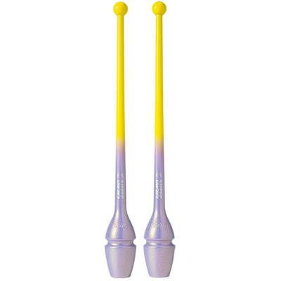 Sasaki Rhythmic Gym. Gradation Rubber Clubs M-34GH-F-BRYxLD | Nishohi
