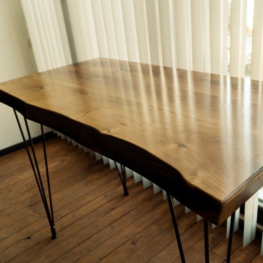 Live Edge Walnut Wooden Dining Table 30" x 60" G8805