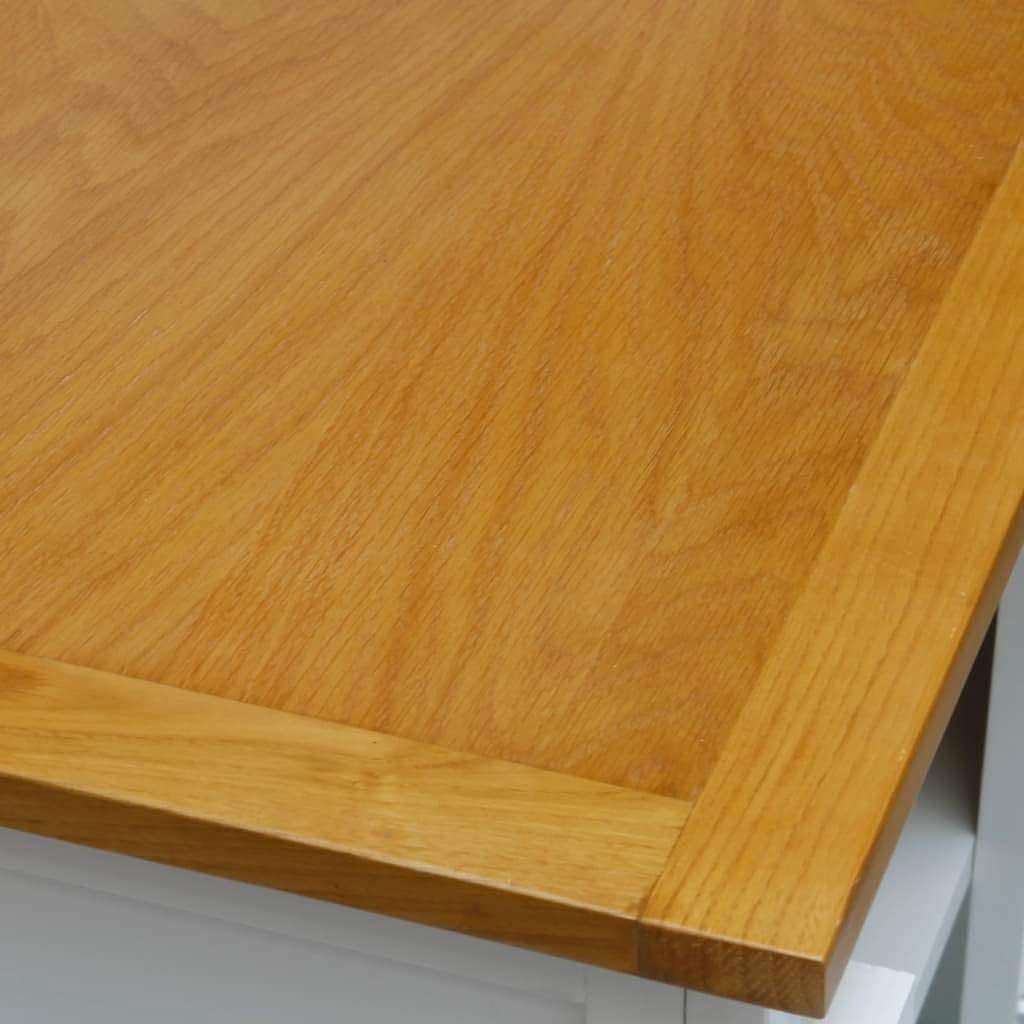 Solid Oak Wood Bar Cabinet with Storage I941