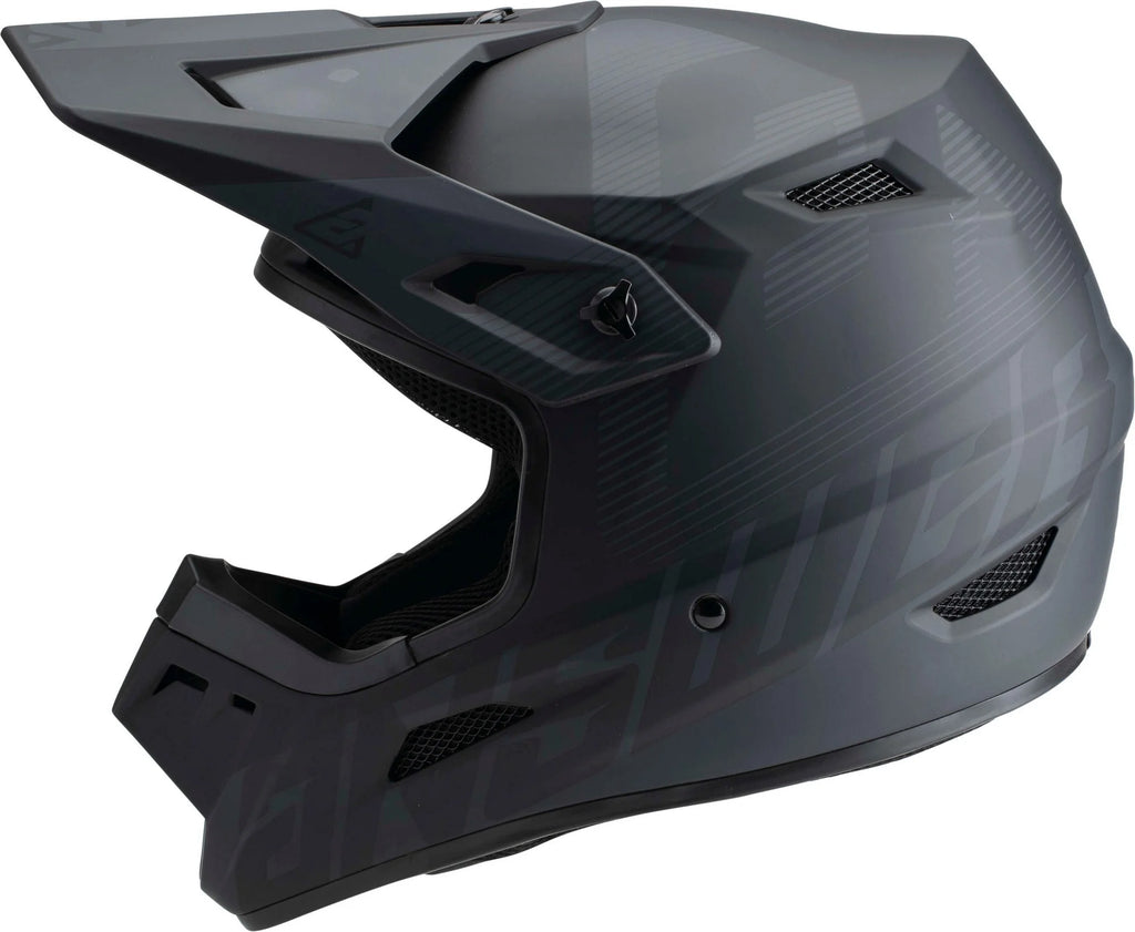 Answer AR1 V2 Bold MX Offroad Helmet Black/Dark Gray XS O8853