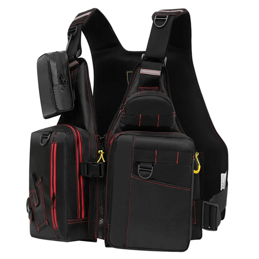 JARUSITE Fishing Floatation Vest Adults Waistcoat Z319