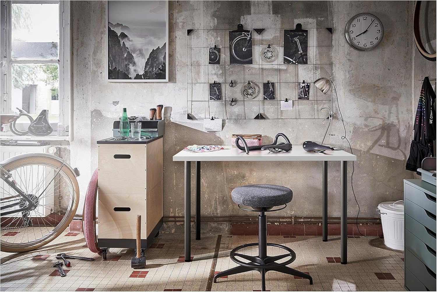 IKEA LINNMON Table top White 100x60 cm T6590