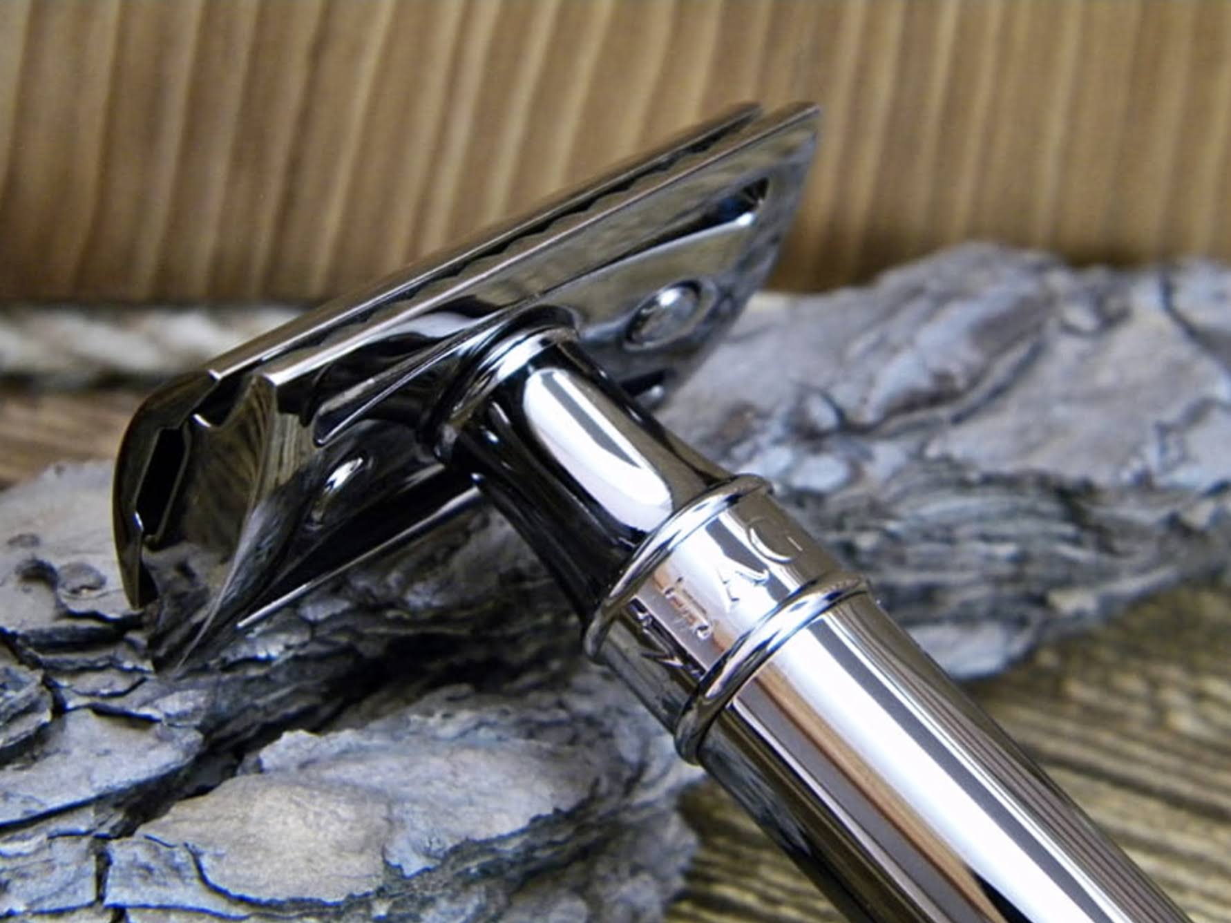 Edwin Jagger DE89BGBL Black Gold Safety Razor X28273