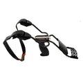 Saunders Falcon 2 Wrist Rocket Slingshot Black - Made in the USA