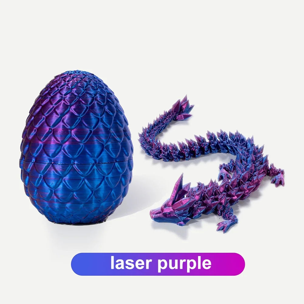 3D Printed Dragon Egg Fidget Toy 4 Pack X89374