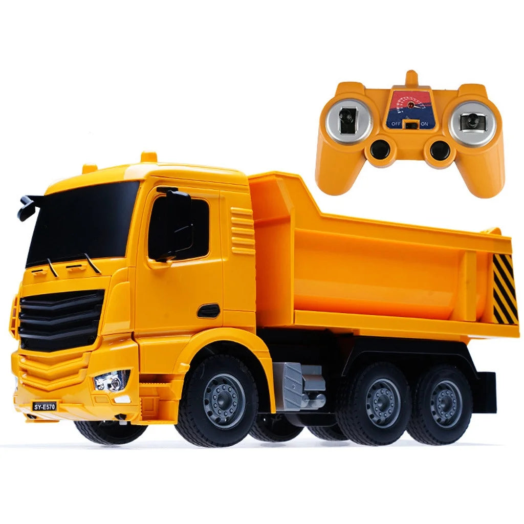 RC Toy 4CH Remote Control Dump Truck 1/26 Scale X5352