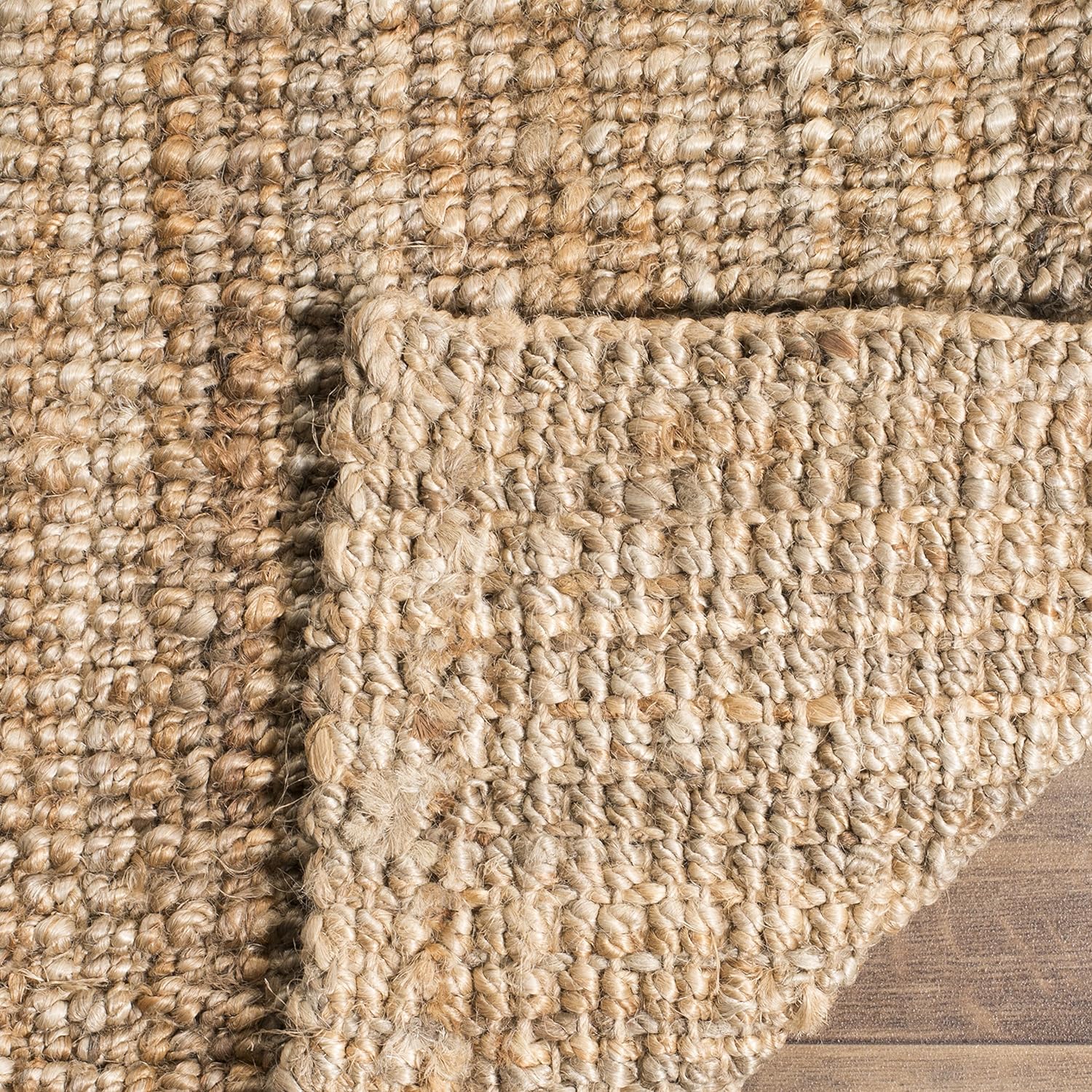 SAFAVIEH Natural Fiber Collection X-Large Area Rug - 11' x 15', Natural, Handmade Jute O578