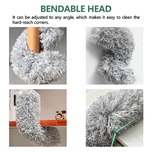 SetSail 100-inch Extra-Long Duster with Extension Pole, Bendable Microfiber Head U6432