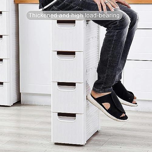 Bathroom Thin Floor Cabinet with Drawer U6090
