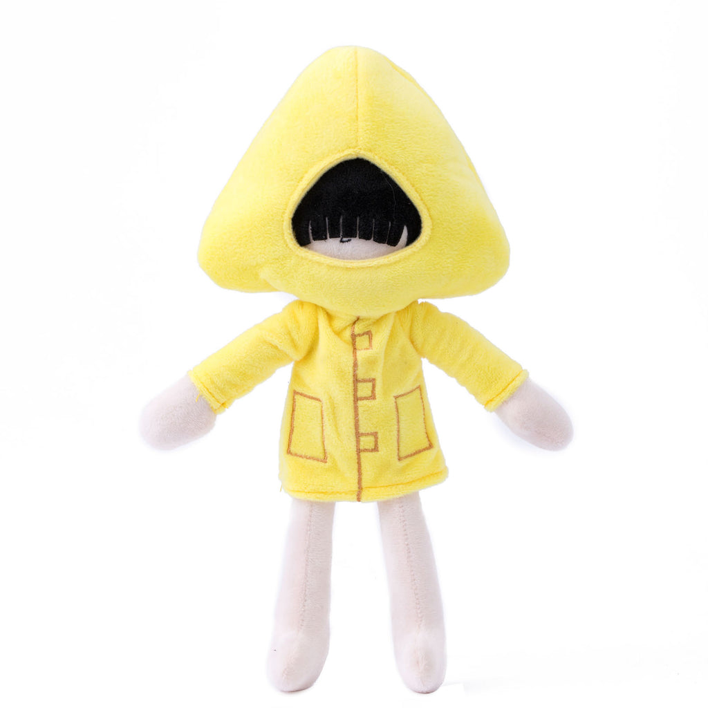 Little Nightmares 2 Plush Toy, Little Nightmares Plush Toy 12inch,( Six、Mono and Nomes Mushroom Man ) Stuffed Plush Doll Birthday Gifts, idea Doll Gift for Game Fans