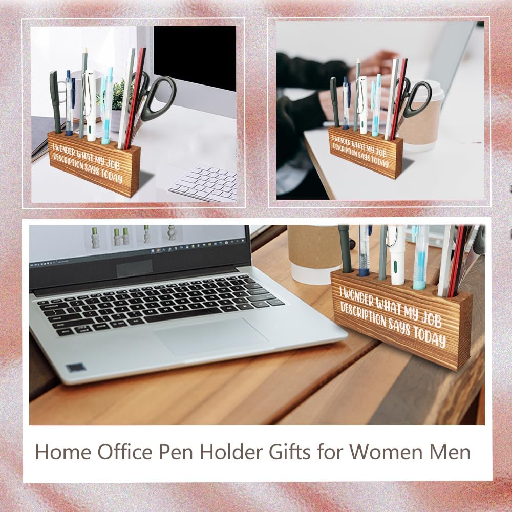Funny Pen Holder for Desk Office Decor Gifts for Coworkers G943