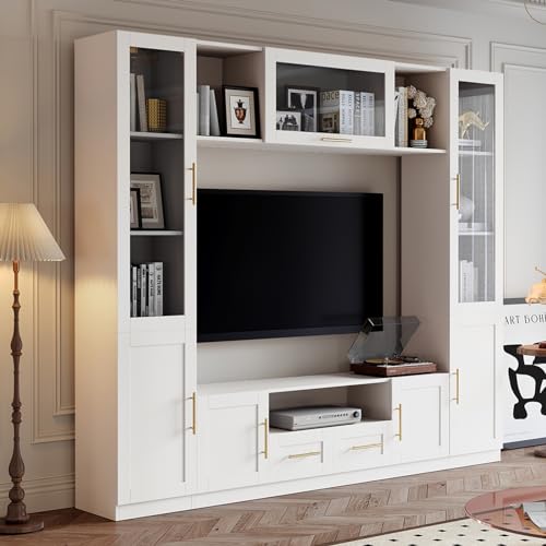 Entertainment Wall Unit for TVs Up to 70", White Z28470
