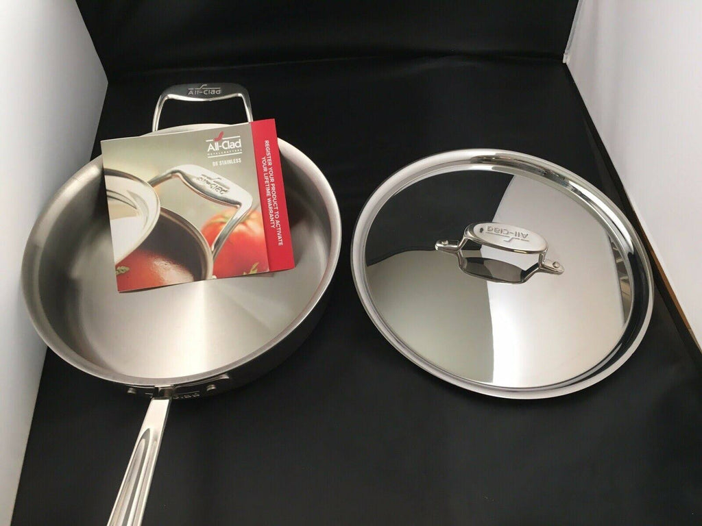 All-Clad D5 Stainless-Steel 4-Qt. Deep Saute Pan Z39545