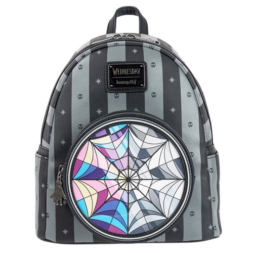 Wednesday Addams Nevermore Academy Loungefly Mini-Backpack Y618
