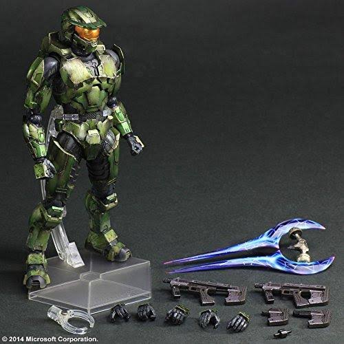 Play Arts Kai Master Chief Halo 2 Anniversary Action Figure Y296