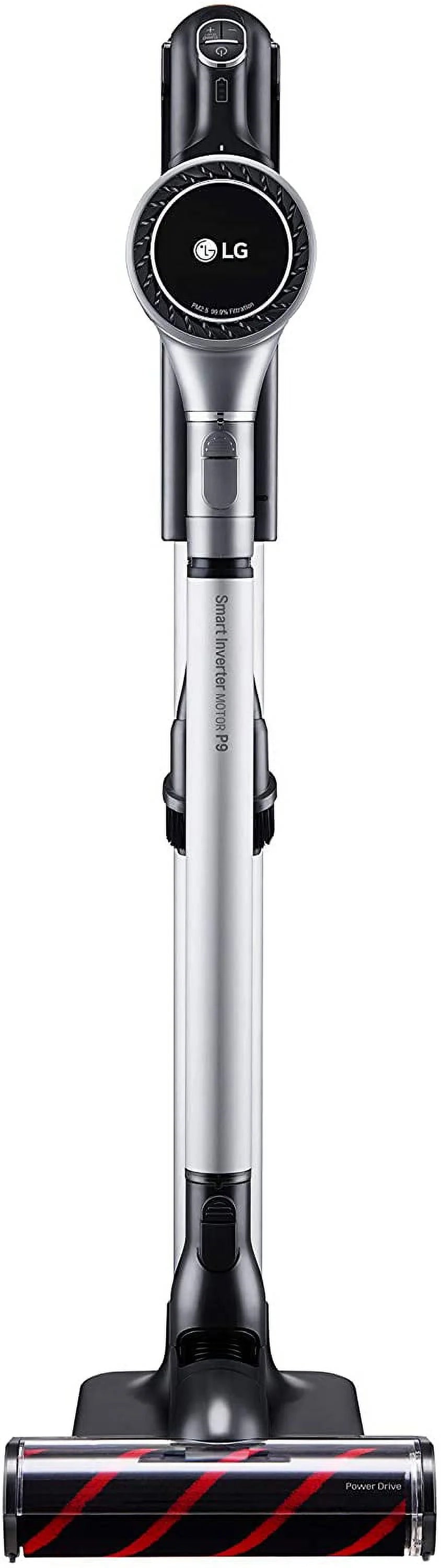 LG CordZero A9 Charge Plus Cordless Stick Vacuum, Matte Silver U4386