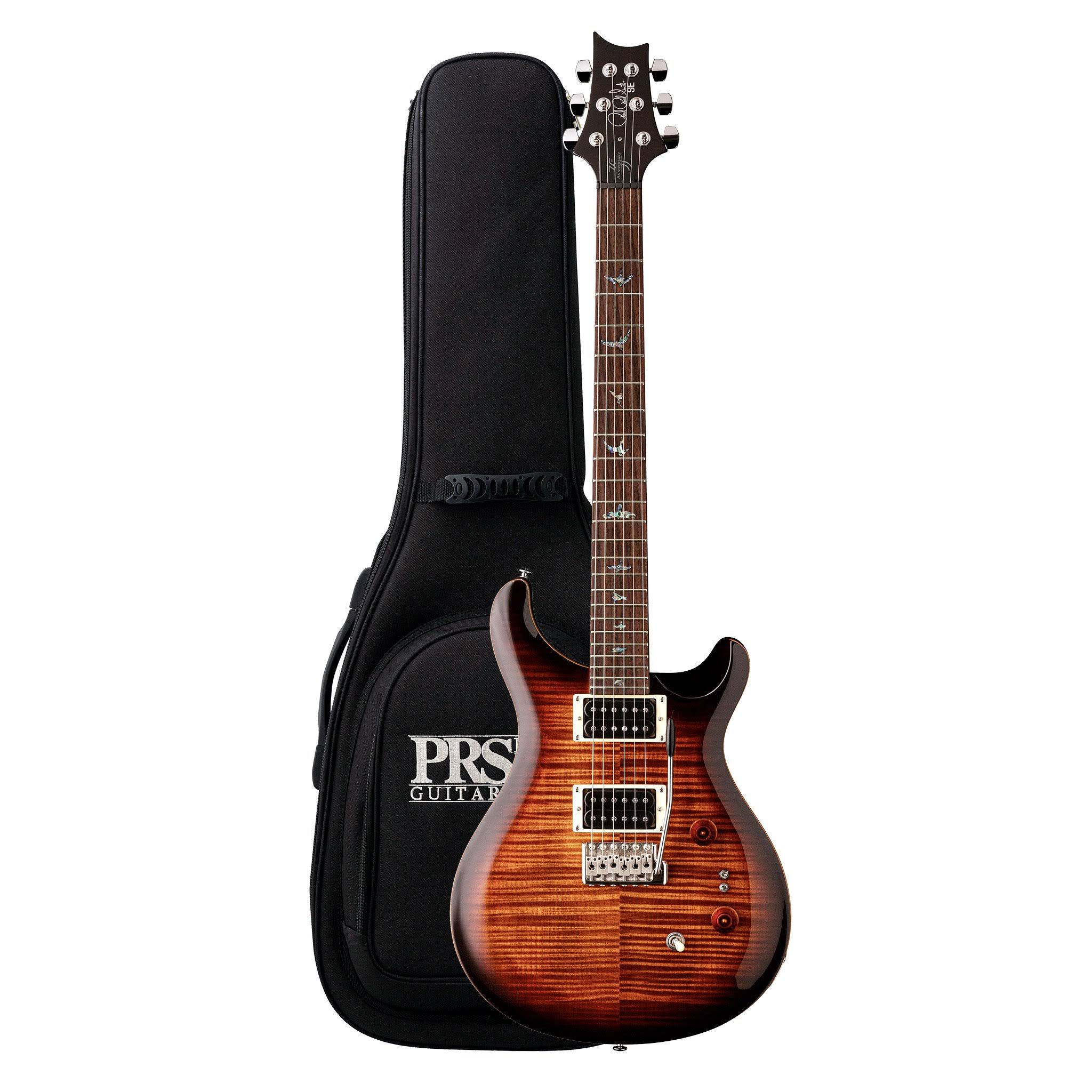 PRS SE Custom 24 35th Anniversary Black Gold Burst K146104
