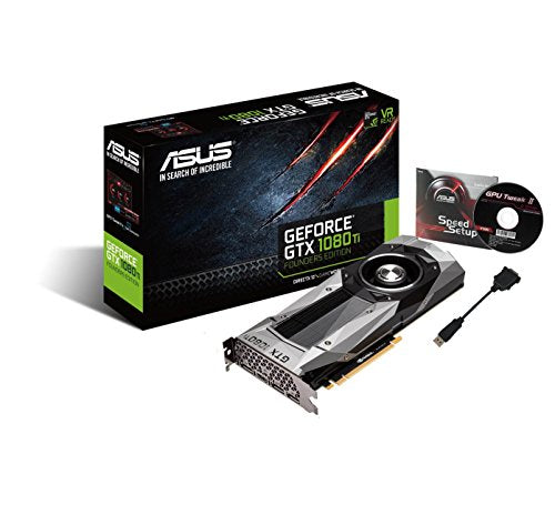 ASUS GeForce GTX 1080 TI 11GB GDDR5X Founders Edition Gaming Graphics Card I81611