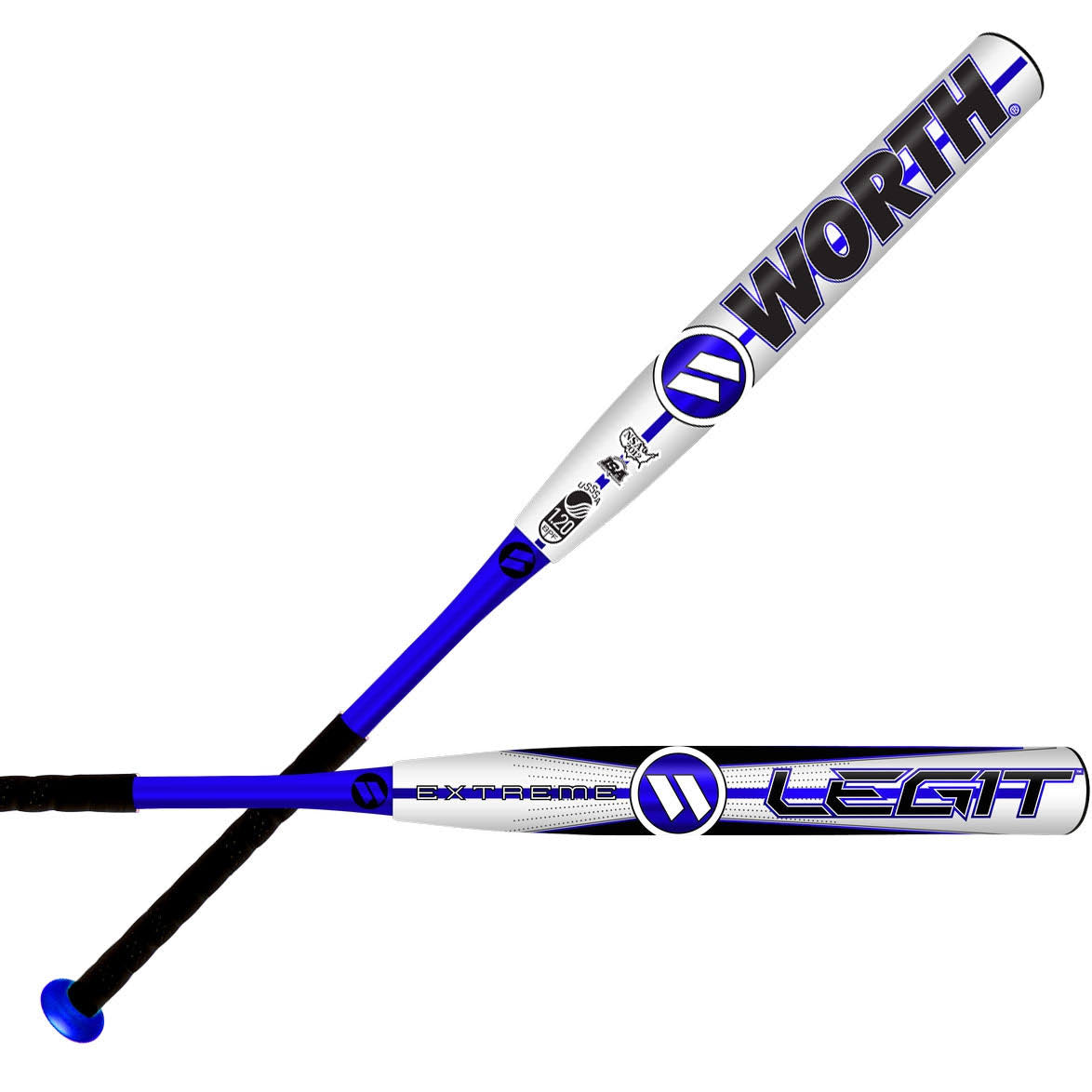 2018 Worth Legit Extreme XL USSSA Slowpitch Softball Bat WLGTXU