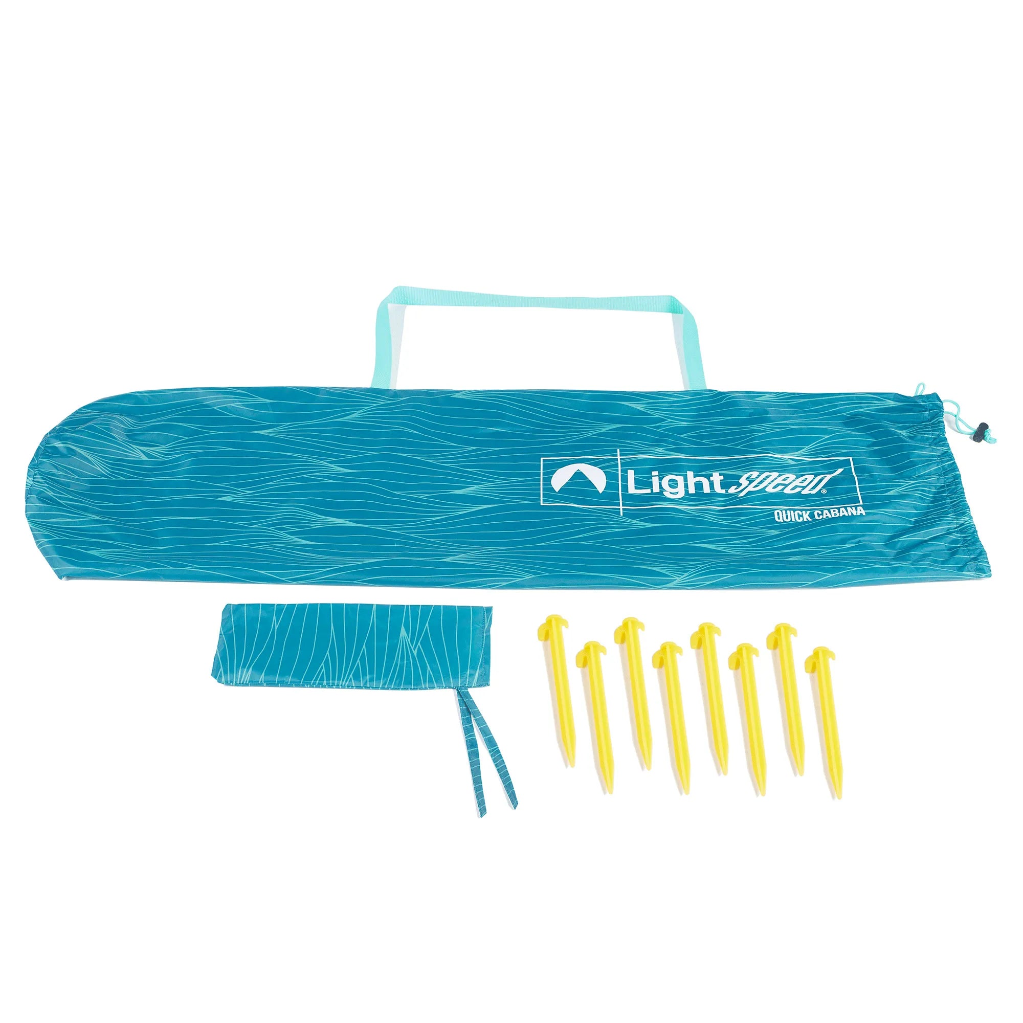 Lightspeed Outdoors Quick Cabana Beach Tent Sun Shelter Aqua B751815