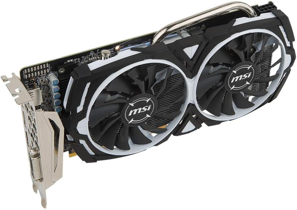 MSI Gaming Radeon RX 570 4GB GDDR5 Graphics Card (RX 570 Armor 4G OCV1) K8712
