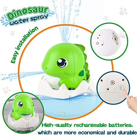 Automatic Whale Bath Toy for Toddlers, Induction Sprinkler Water Toy X441