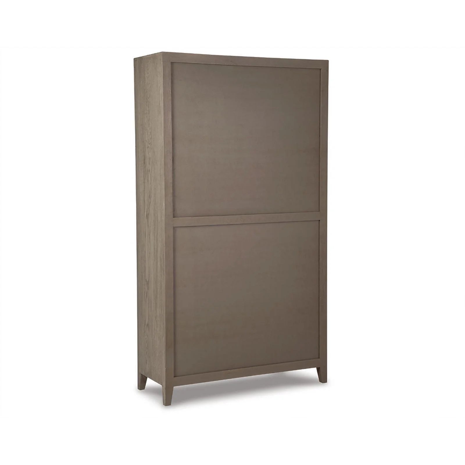 Ashley Furniture Dalenville 2-Door Wood Accent Cabinet, Antiqued Light Gray O6624
