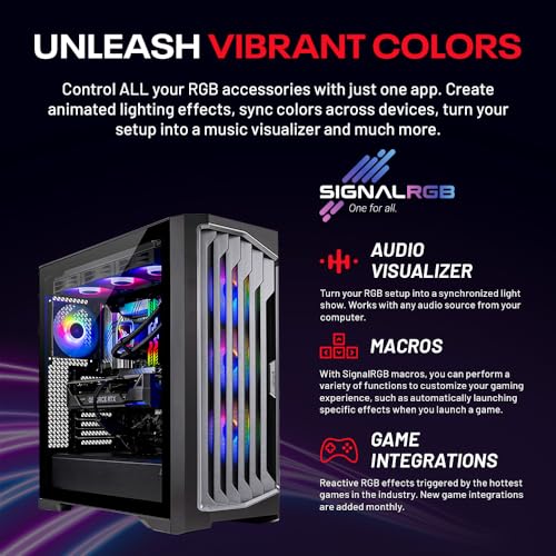 Skytech Shadow 3.0 Gaming PC Desktop, Intel Core i7, RTX 2060, 16GB RAM, 1TB SSD V578