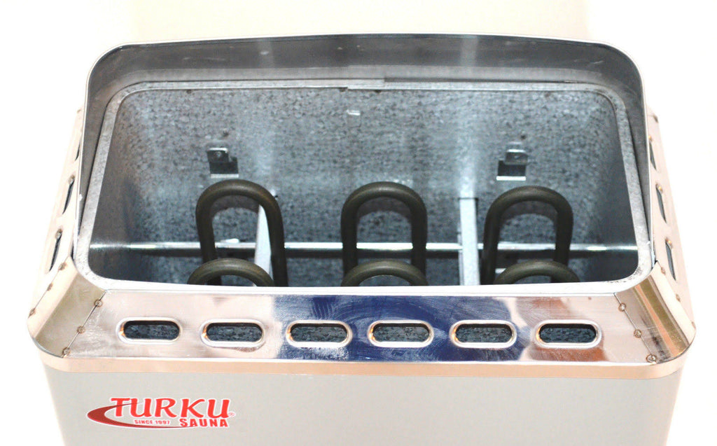 TUM20A 2kW 110V 120V Compact Wet & Dry Electric Sauna Heater with Built-in Controller V54653
