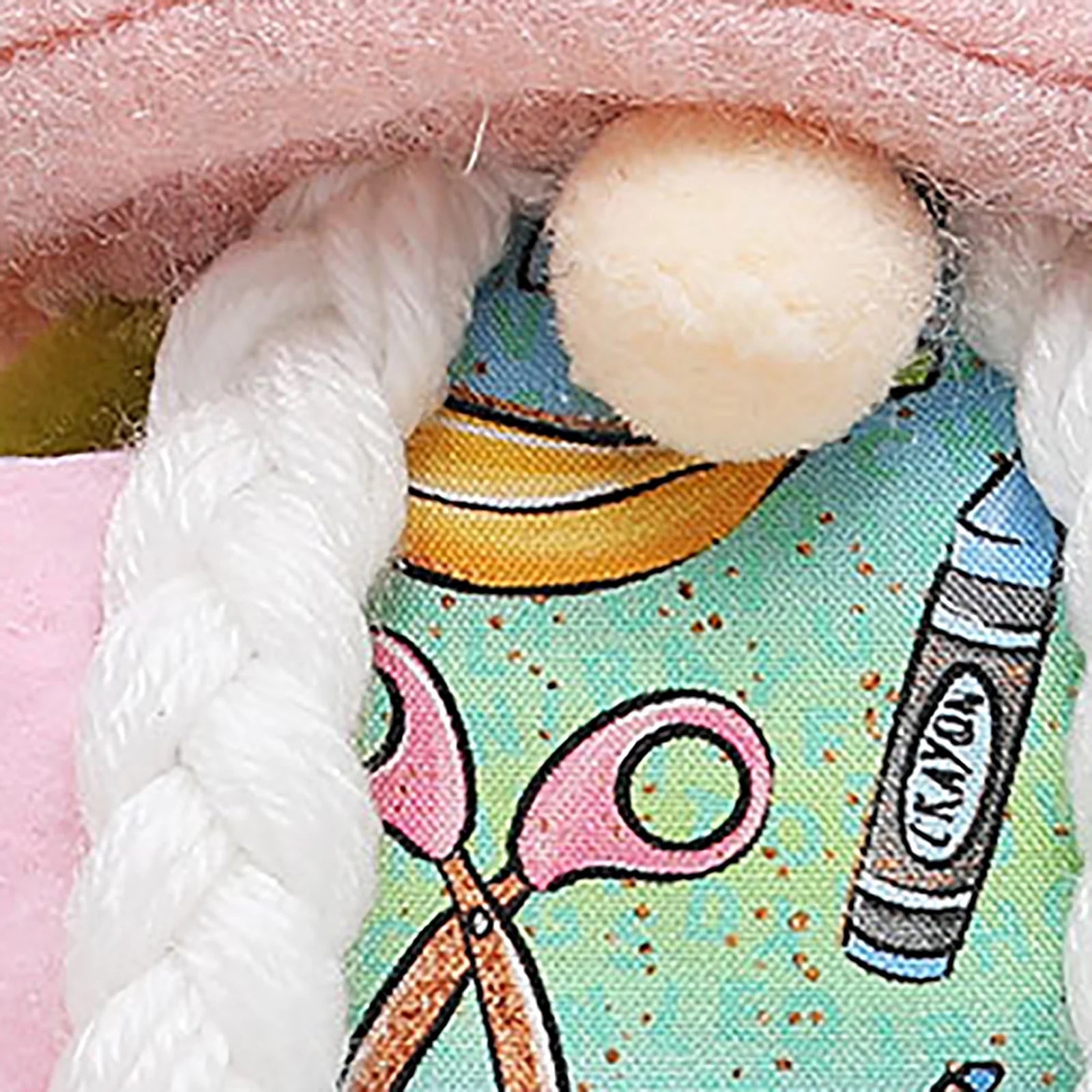 JPLZi School Doll Round Hat Doll College Kindergarten Decorations P12613