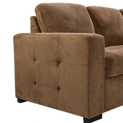 Oversized U-Shaped Sectional Sofa with Storage Chaise R4321