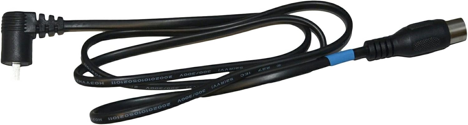 Furniture Rehab Compatible conversion cable round 5 pin to standard 2 pin style connectors for Power Recliners and Lift Chairs