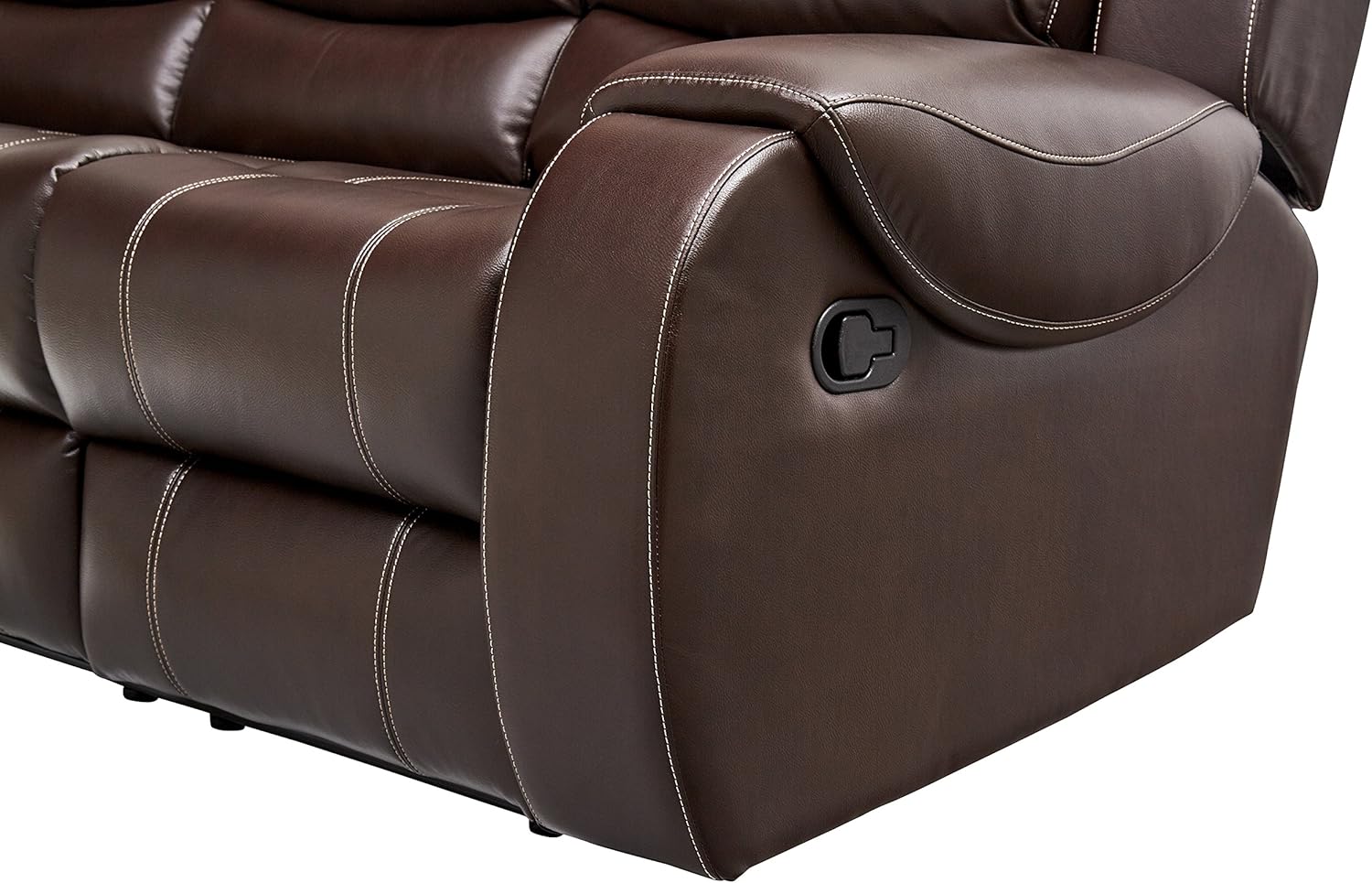 Cambridge Clark Two Piece Sofa and Loveseat Set, Brown R558