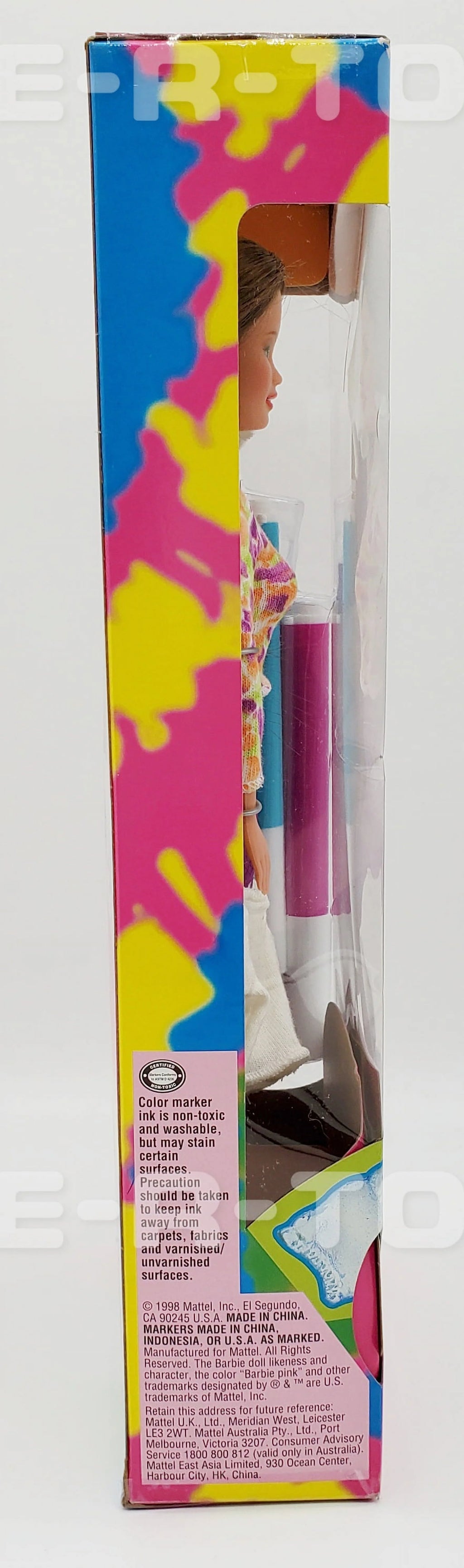 Tie Dye Teresa Barbie Doll 1998 NRFB D78451