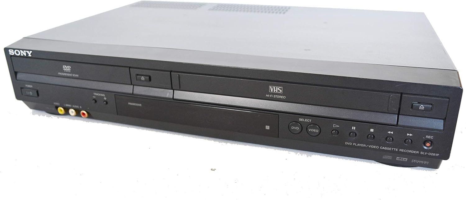 Sony DVD/VCR Progressive Scan Combo Player SLV-D281P