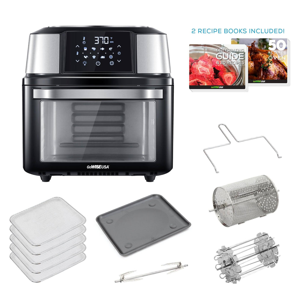 GoWISE USA 17-Quart Air Fryer Food Dehydrator V380303
