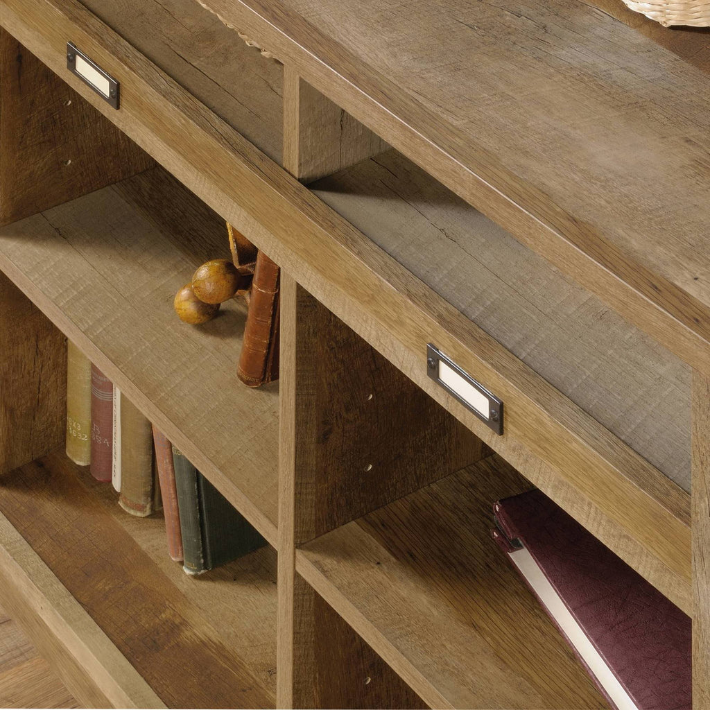 Sauder Adept Storage Credenza - Craftsman Oak Q883
