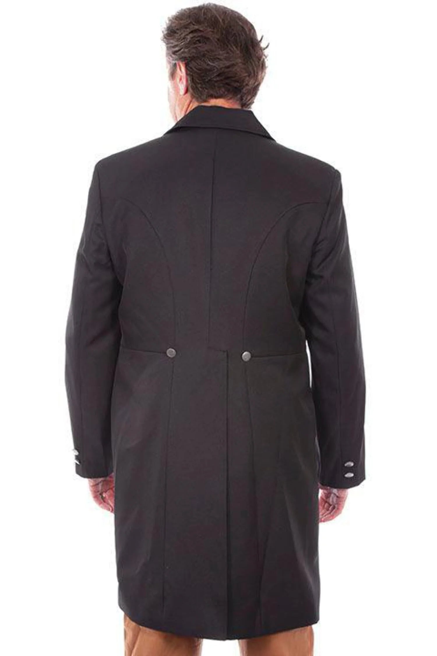 Scully Western Coat Mens Old West Frock Back Vent L865