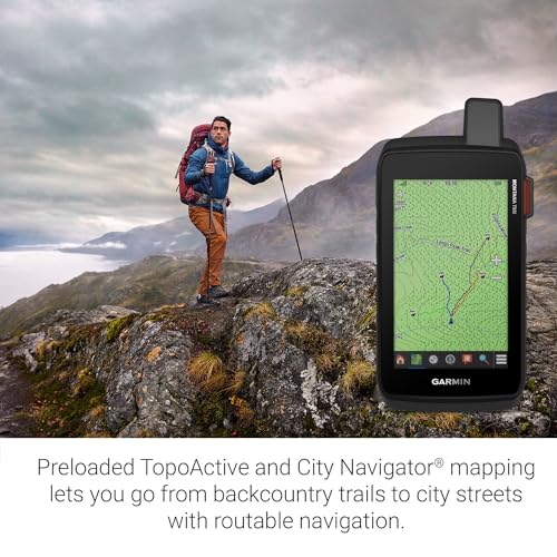 Garmin Montana 700i Rugged GPS Handheld with inReach, Green Camo G904