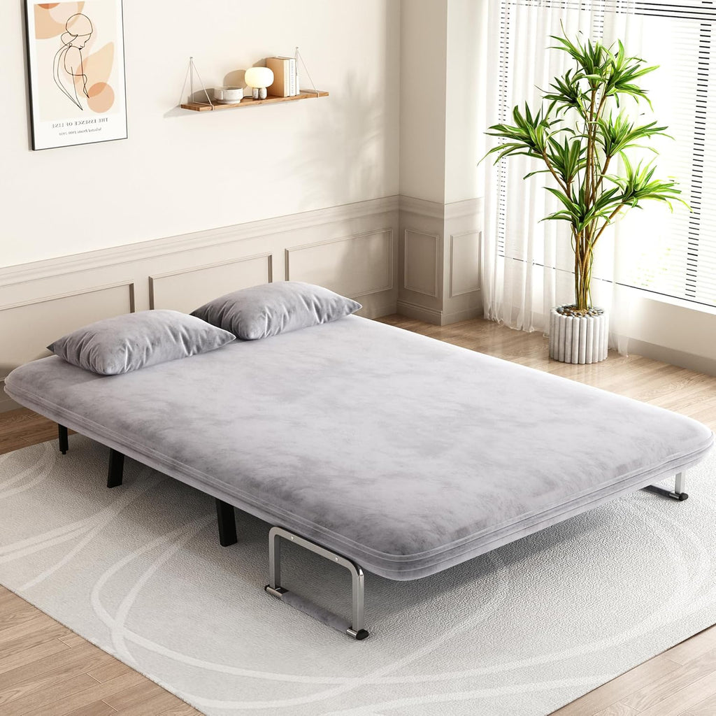 Folding Chair Bed Convertible Sleeper Sofa with Adjustable Backrest Z330037