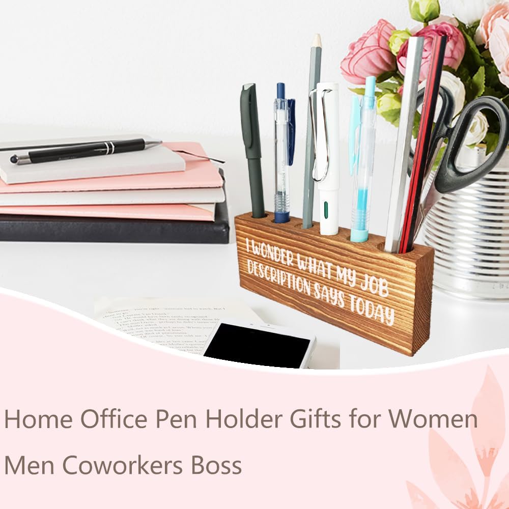 Funny Pen Holder for Desk Office Decor Gifts for Coworkers G943