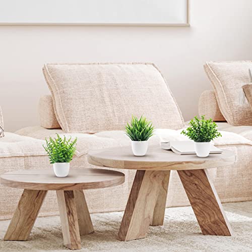 Der Rose 4 Pack Small Artificial Potted Plants Indoor Decor J918727