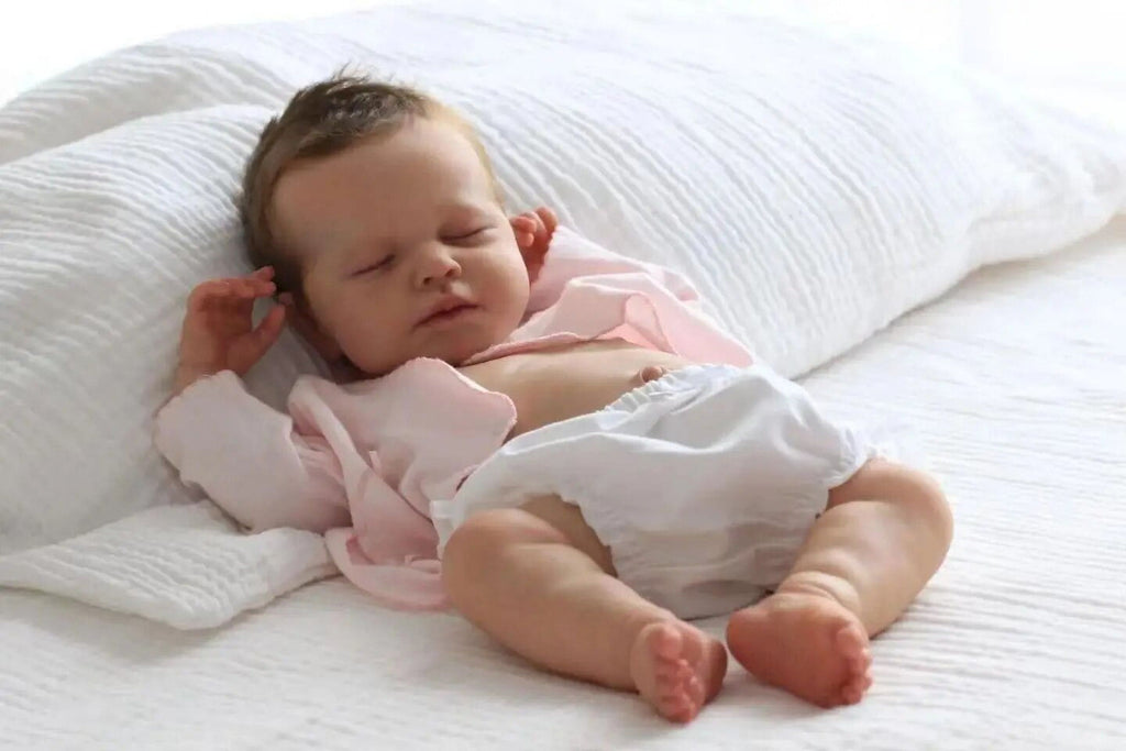 50cm Silicone Vinyl LouLou Bebe Reborn Girl and Boy Doll with Painted Veins V13392