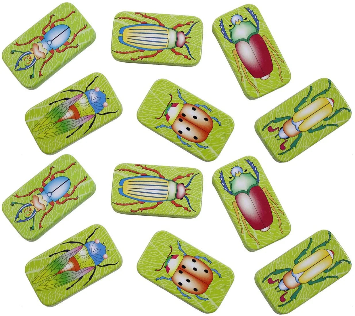 24 Bug Metal Noise Maker Clicker Toy - Sensory Tool (2 Dozen) V623367