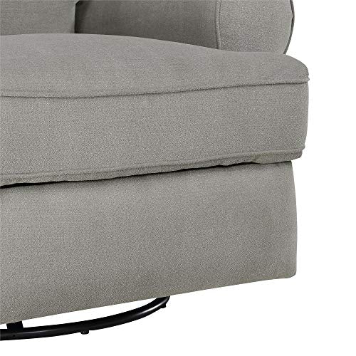 Baby Relax Kenzie Swivel Glider Recliner Chair, Gray I457