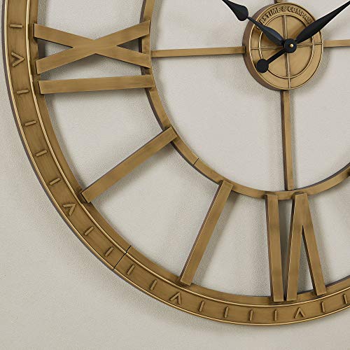FirsTime & Co. Bronze Big Time Wall Clock, 40 inches T650914